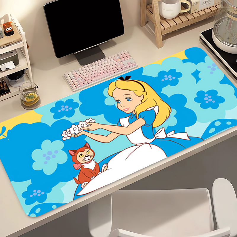 Gaming Accessories Desk - 90x40cm Mouse Pad A-Alices in Wonderland