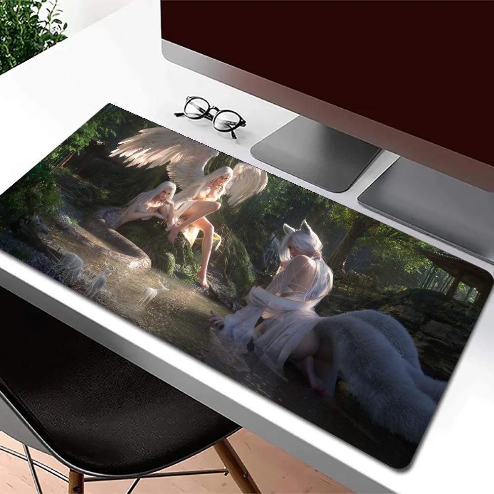 Forest girl Gaming Mats Extend - Gaming Accessories For Pc Setup review and price