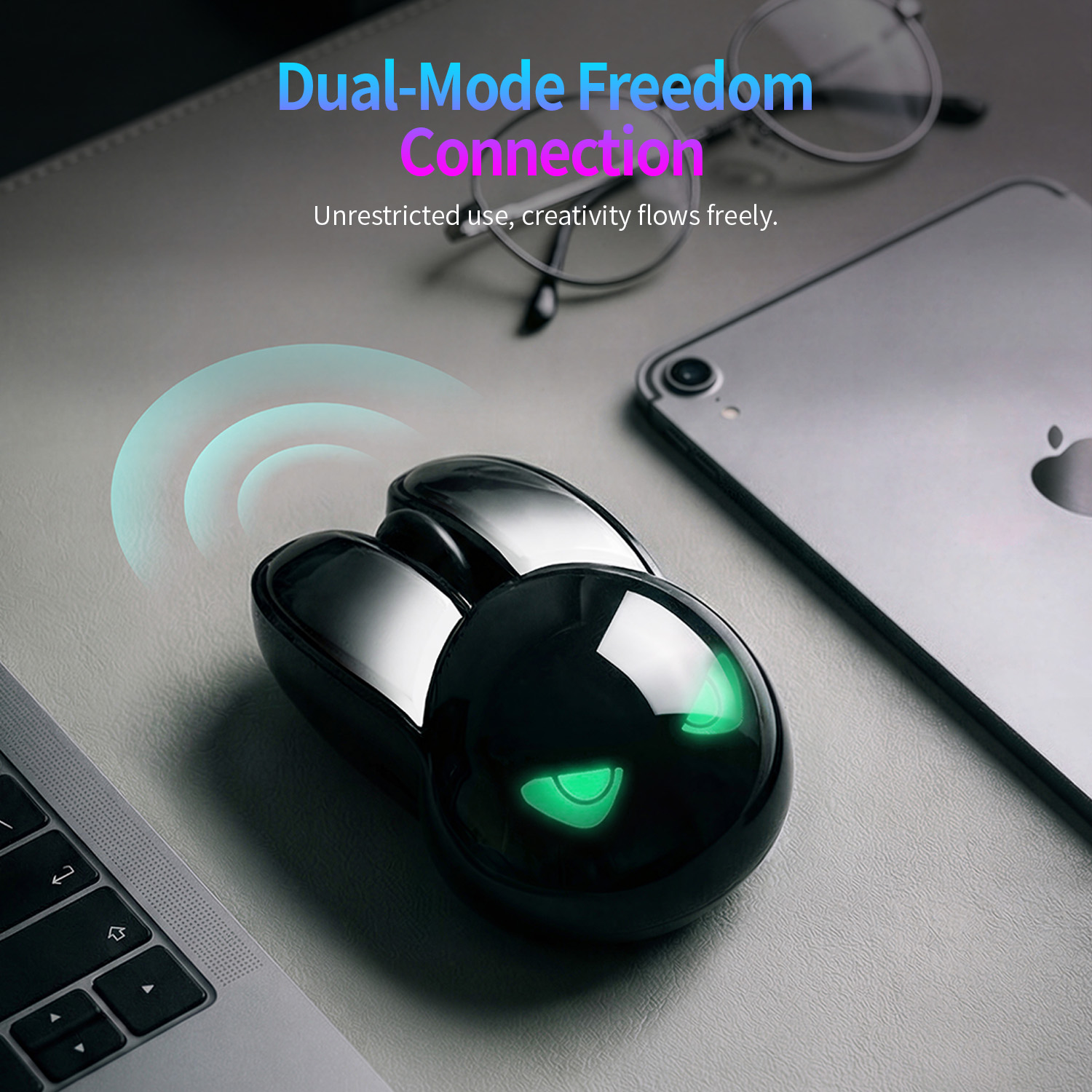MOFII M6C Evil Rabbit Dual-mod - Gaming Accessories Pink review and price
