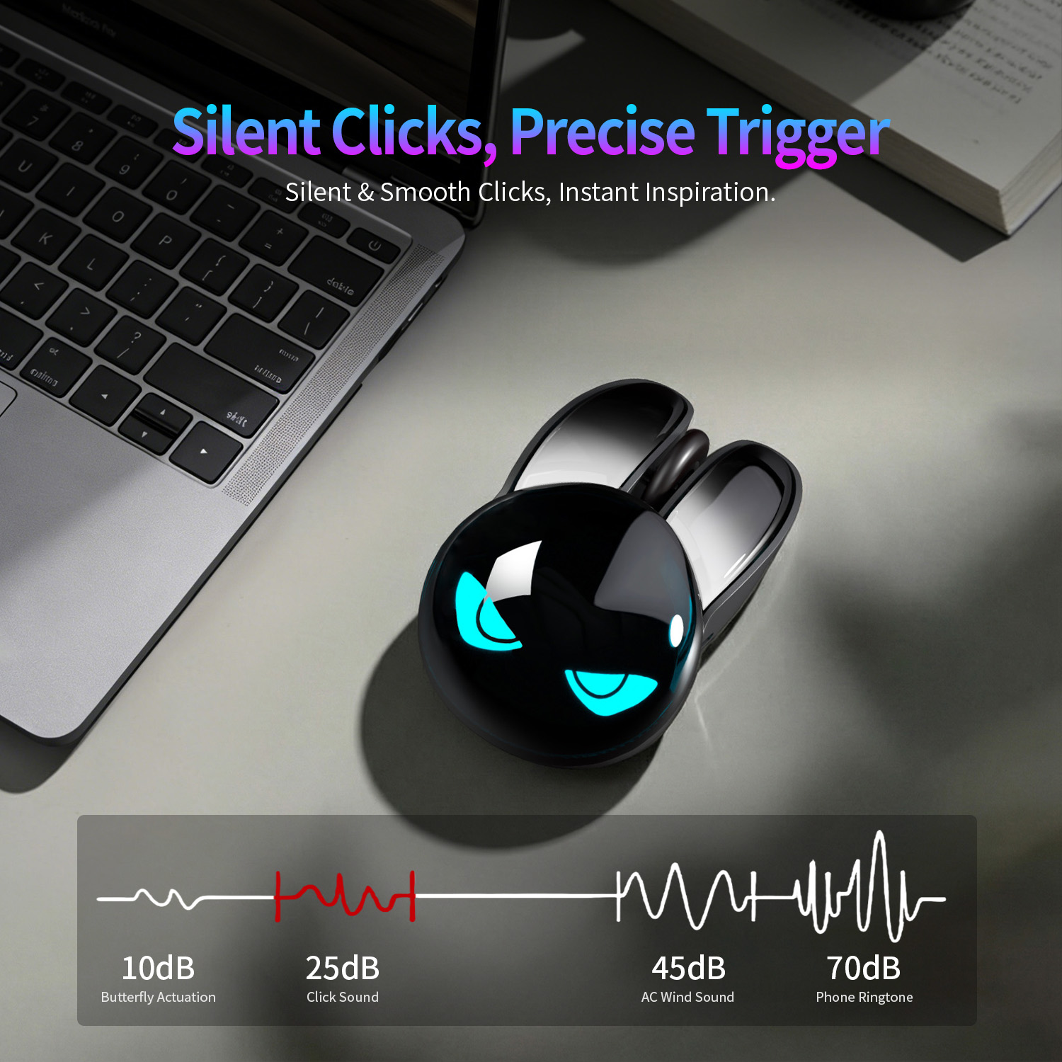 MOFII M6C Evil Rabbit Dual-mod - Gaming Accessories Pink review and price