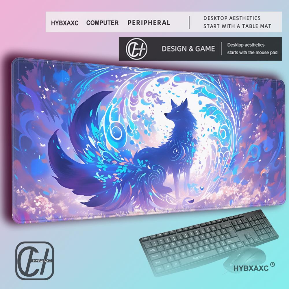 HYBXAXC Mouse Pad Anime Fox Ga - Gaming Accessories Pink review and price
