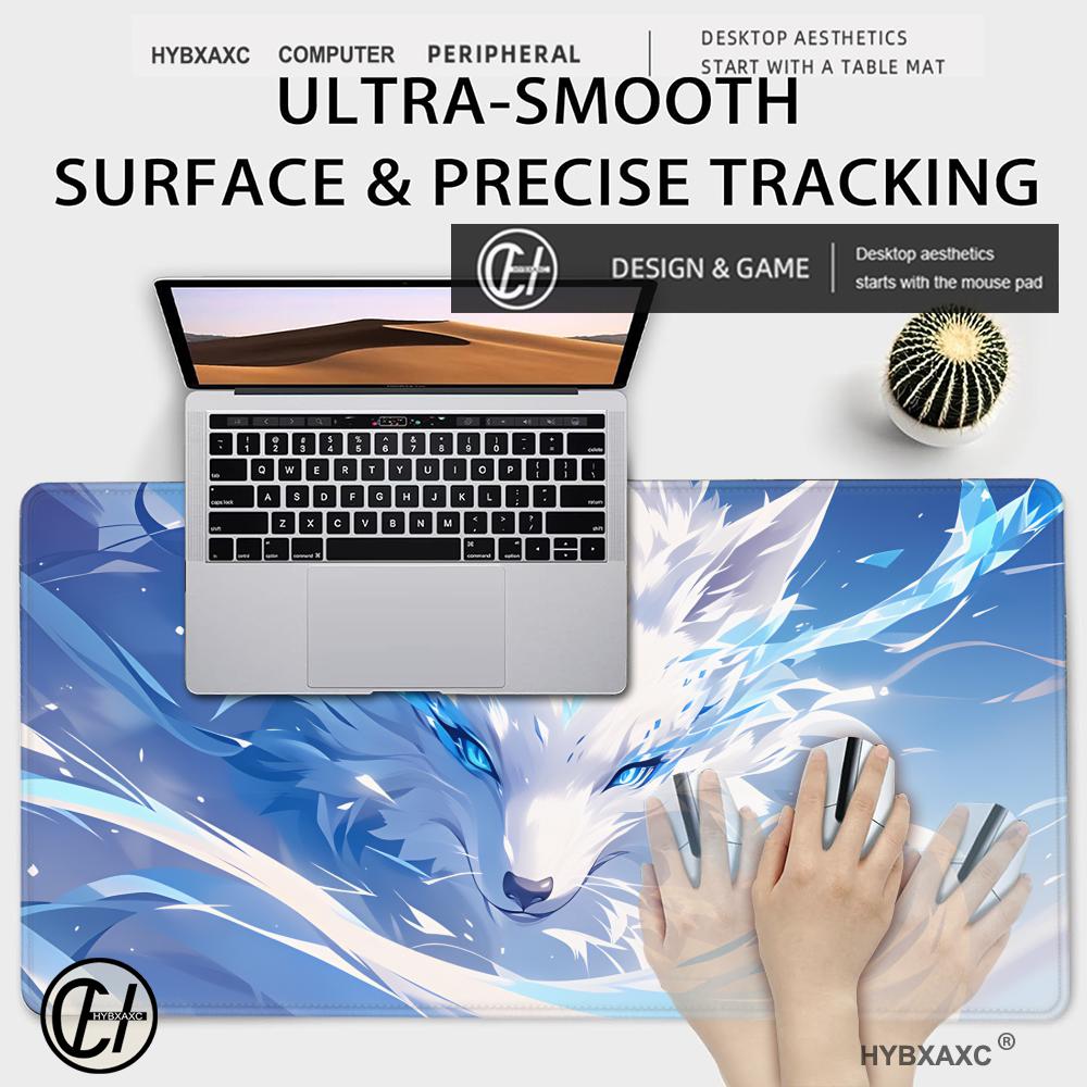 HYBXAXC Mouse Pad Anime Fox Ga - Gaming Accessories Pink review and price