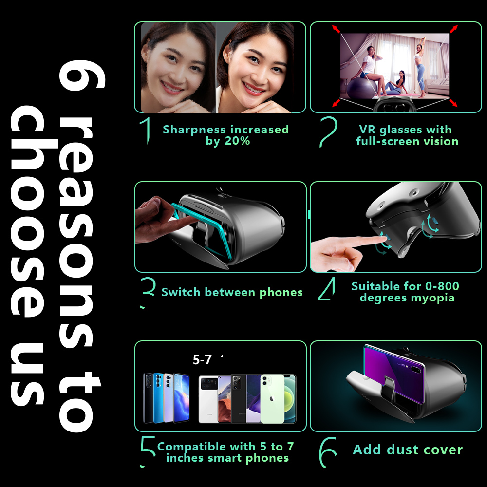 3D Virtual Reality VR Glasses  - Gaming Accessories Iphone review and price