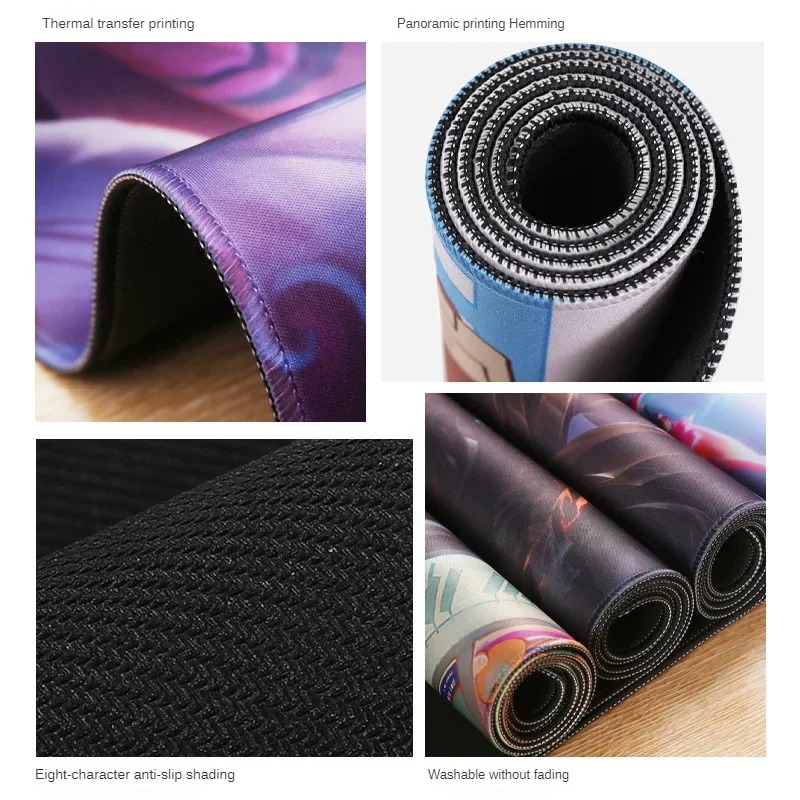 Large Mouse Pad Japanese Stree - Gaming Accessories For Pc Setup review and price