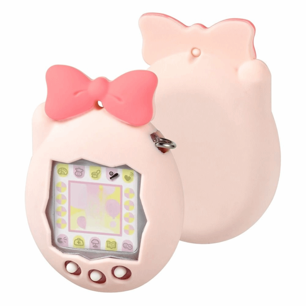 Anti-Scratch Silicone Case Bow - Gaming Accessories Pink review and price