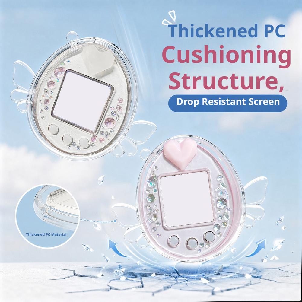 Angel Devil Wing Clear Hard PC - Gaming Accessories Pink review and price