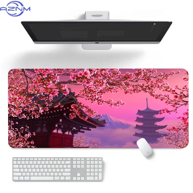 Cherry Blossoms XXL Mouse Pad  - Gaming Accessories For Pc Setup review and price